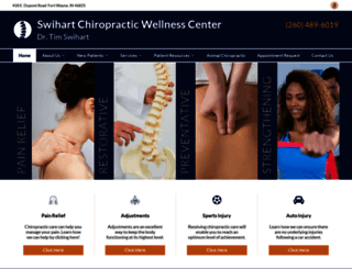 swihartchiropractic.com screenshot