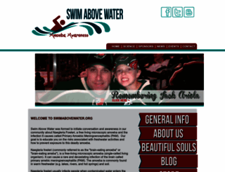 swimabovewater.org screenshot