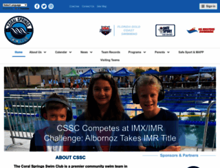 swimcssc.com screenshot
