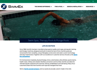 swimex.com screenshot