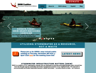 swimmablenyc.org screenshot