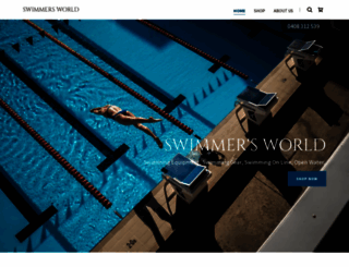 swimmersworld.com.au screenshot