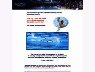 swimmingforparents.com screenshot