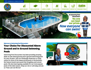 swimmingpool-discounters.com screenshot