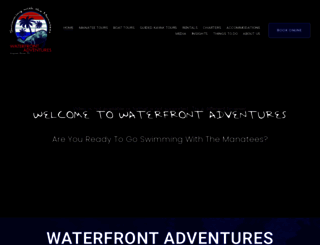 swimmingwiththemanatees.com screenshot