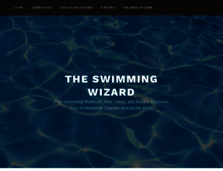 swimmingwizard.com screenshot