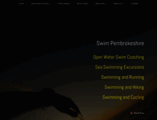 swimpembrokeshire.com screenshot