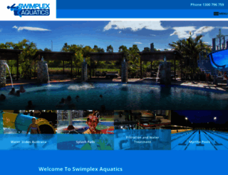 swimplex.com.au screenshot