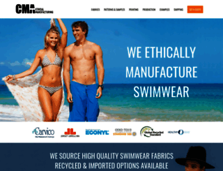 swimwearmanufacturersbali.com screenshot