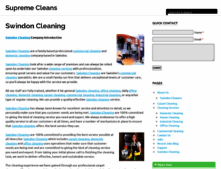 swindoncleaning.biz screenshot