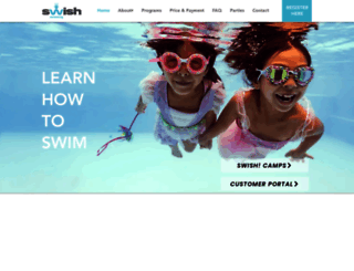 swishswimming.com screenshot