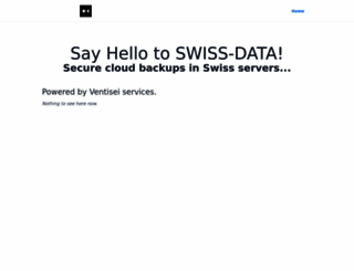 swiss-data.org screenshot