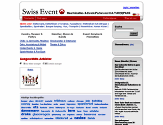 swiss-event.ch screenshot