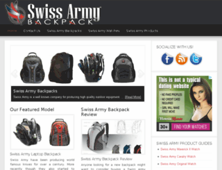 swissarmybackpacker.com screenshot
