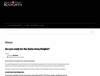 swissarmyknights.com screenshot