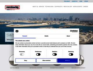 swissboring.com screenshot