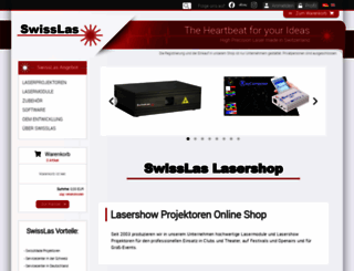 swisslas-laser.com screenshot