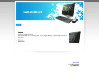 swissmail.net screenshot