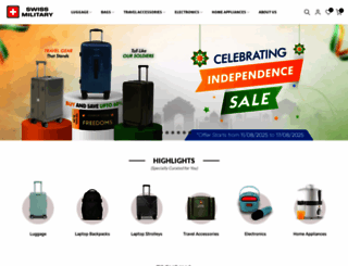 swissmilitaryindia.com screenshot