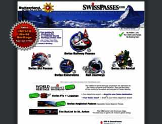 swisspasses.com screenshot