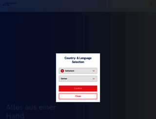 swisspor.com screenshot