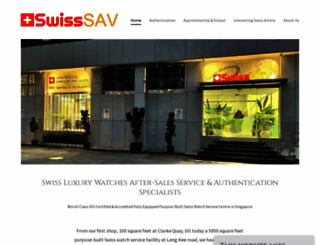 swisssav.com screenshot