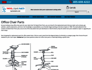 swivel-chair-parts.com screenshot