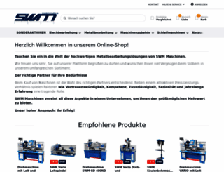 swm-maschinen.de screenshot
