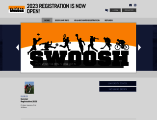 swooshcamps.com screenshot