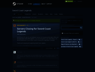 swordcoast.com screenshot
