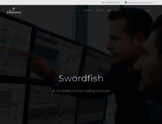 swordfishonline.co.za screenshot