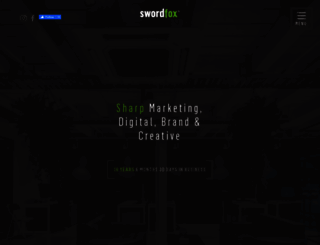 swordfox.co.nz screenshot