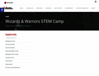 swordsummercamp.com screenshot