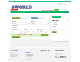 sworldrecharge.com screenshot