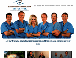 swpaeyecenter.com screenshot