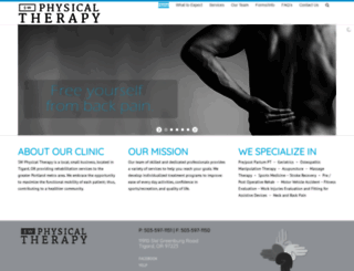 swphysicaltherapy.com screenshot