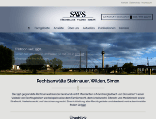 sws-rechtsanwaelte.de screenshot