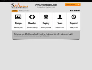 swsdreams.com screenshot