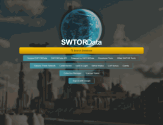 swtordata.com screenshot