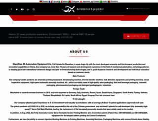 sxautomatione.com screenshot