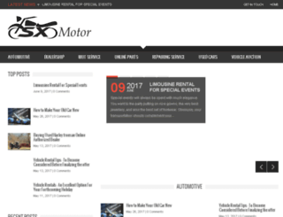 sxmotor.com screenshot