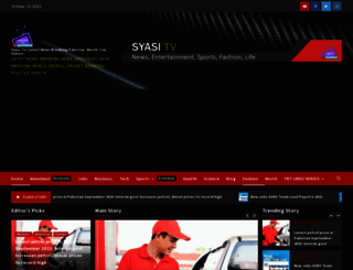 syasitv.com screenshot
