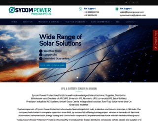 sycompower.com screenshot
