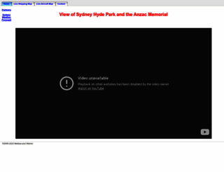 sydney-webcam.com screenshot