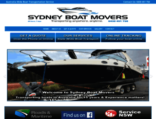 sydneyboattransport.com.au screenshot