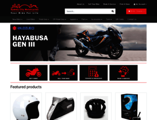 sydneycitymotorcycles.com.au screenshot