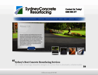 sydneyconcreteresurfacing.com.au screenshot