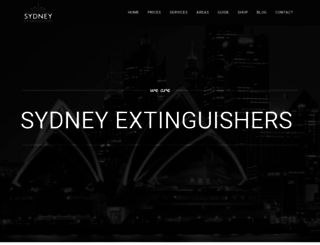 sydneyextinguishers.com.au screenshot