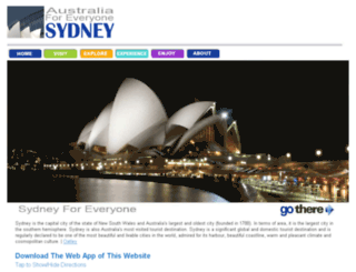 sydneyforeveryone.com.au screenshot