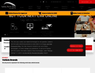 sydneynorthshoreautomotive.com.au screenshot